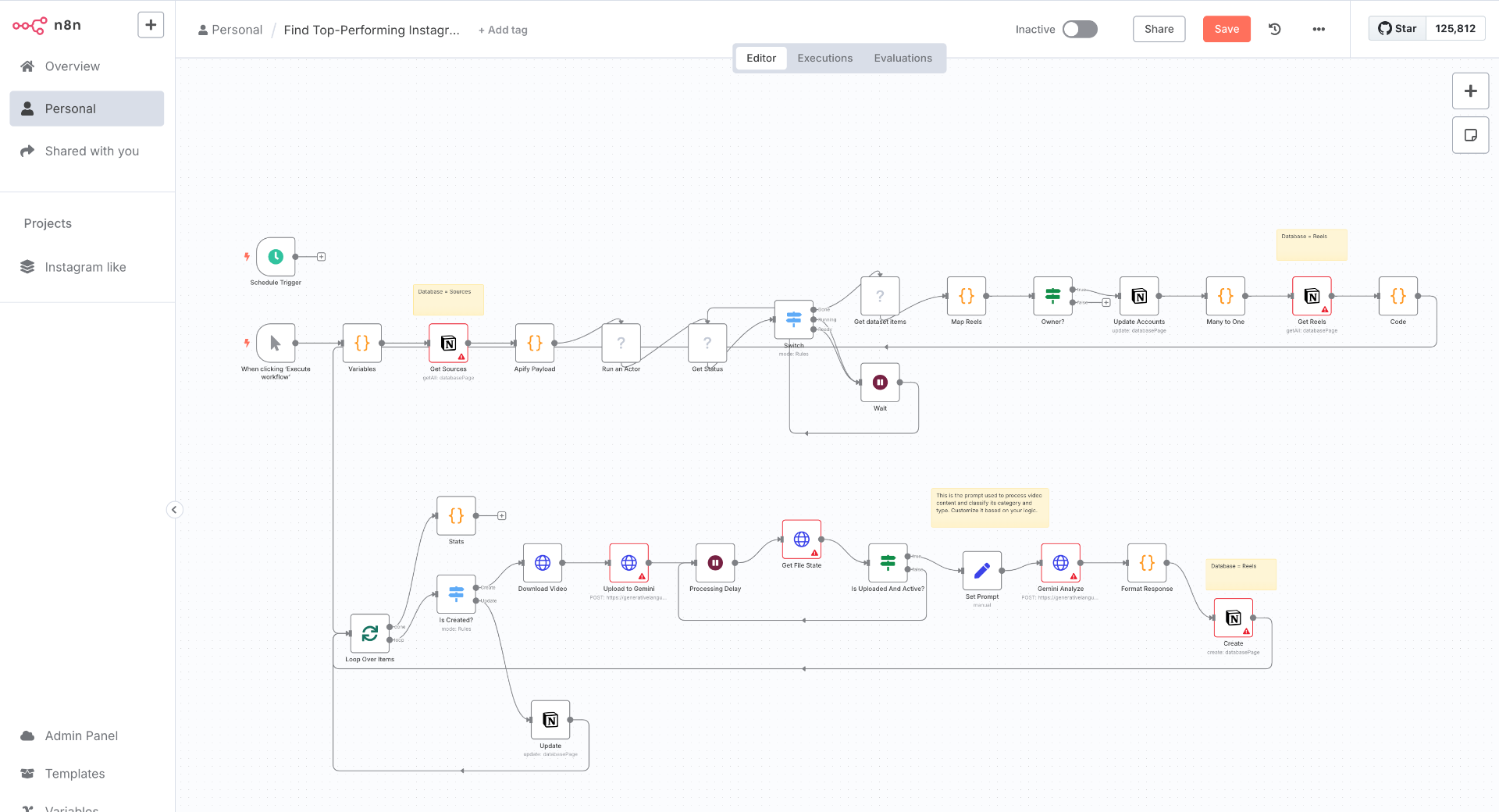 n8n Automation Workflow